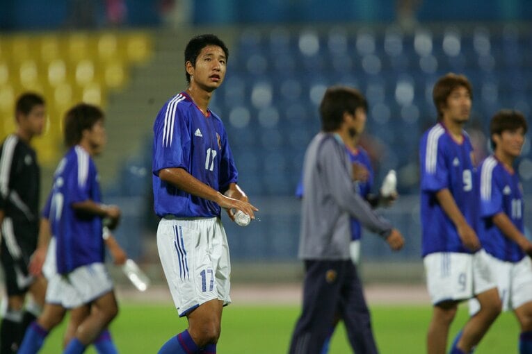 【歴代五輪代表メンバー】アテネ五輪の平山相太　©JMPA