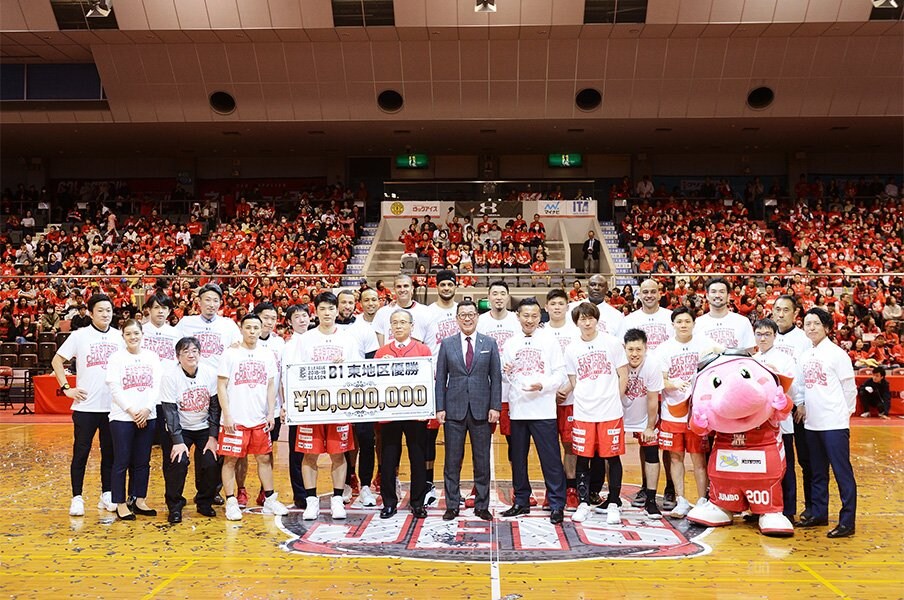 千葉ジェッツとミクシィが資本提携。新アリーナ建設で“100年続く”礎を。<Number Web> photograph by B.LEAGUE