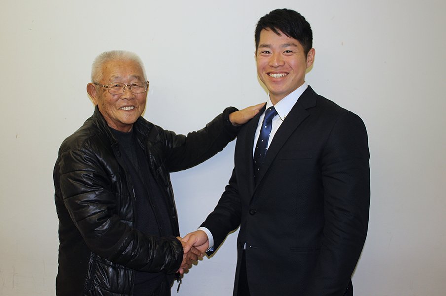 79歳名将も驚いた梅林優貴の急成長。ストイックな4年間経て日本ハムへ。<Number Web> photograph by Yu Takagi