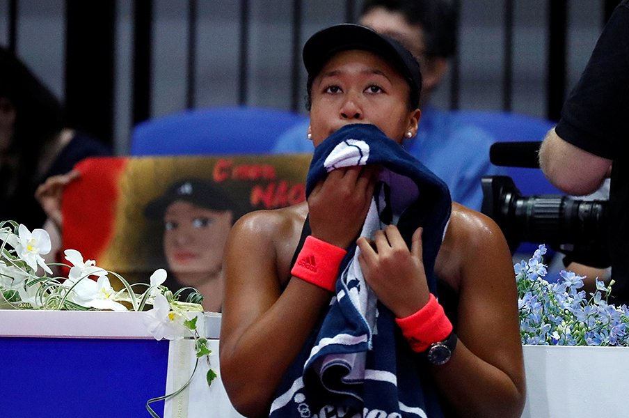 大坂なおみが戦い切った準優勝。4年前の錦織圭と同じ重圧に負けず。<Number Web> photograph by AFLO