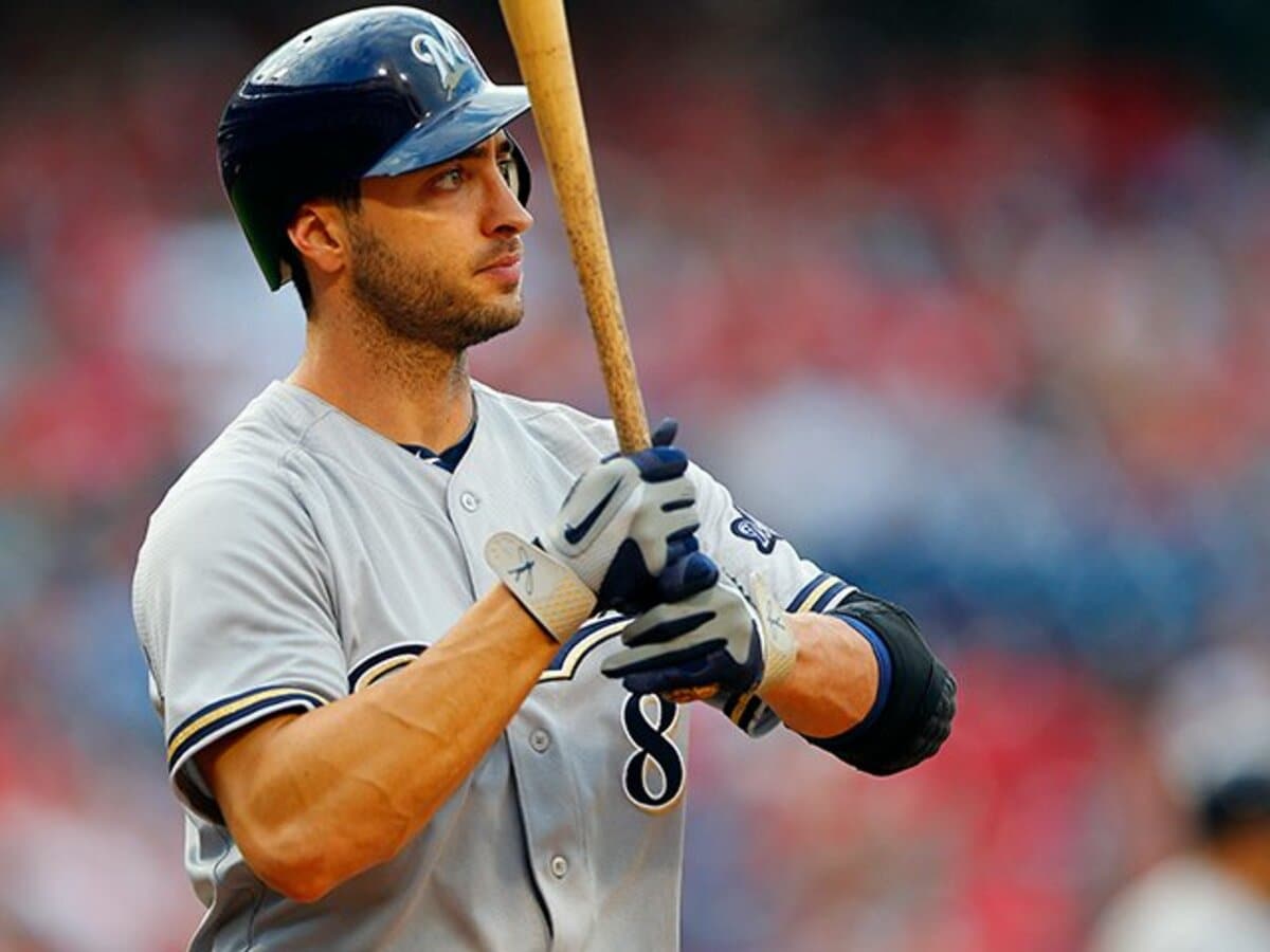 ブルワーズライアンブラウン　ボブルヘッド(2011年ナ・リーグMVP) Milwaukee Brewers' Ryan Braun wins National League MVP