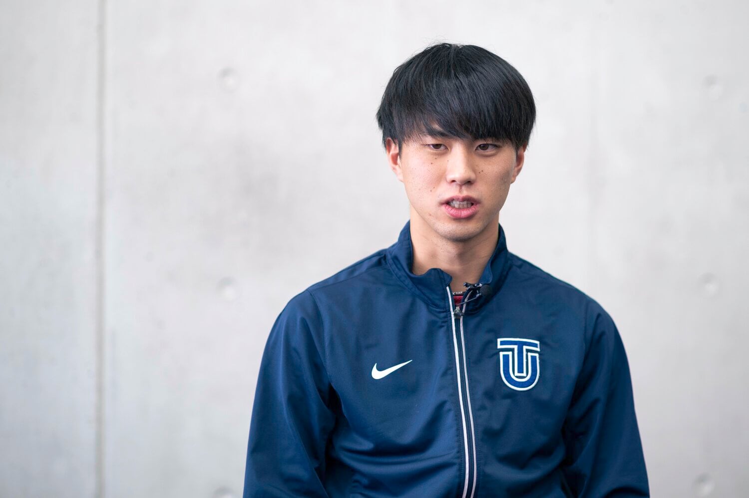 慢性的に抱えていたふくらはぎの痛みが、徐々に感覚のズレを生んだという　©︎Takuya Sugiyama