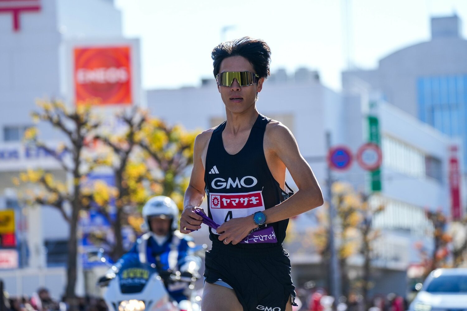 5区で区間新記録を達成した太田　©Satoshi Wada