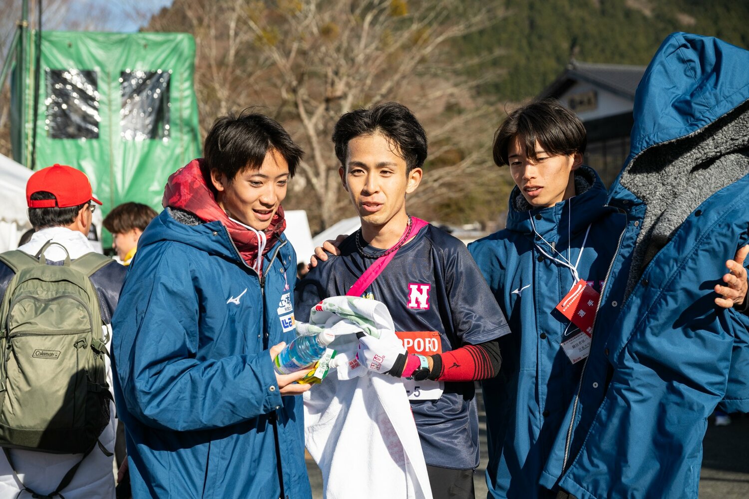 前回の箱根駅伝5区では力を発揮しきれなかった鈴木孔士(中央) ©Nanae Suzuki