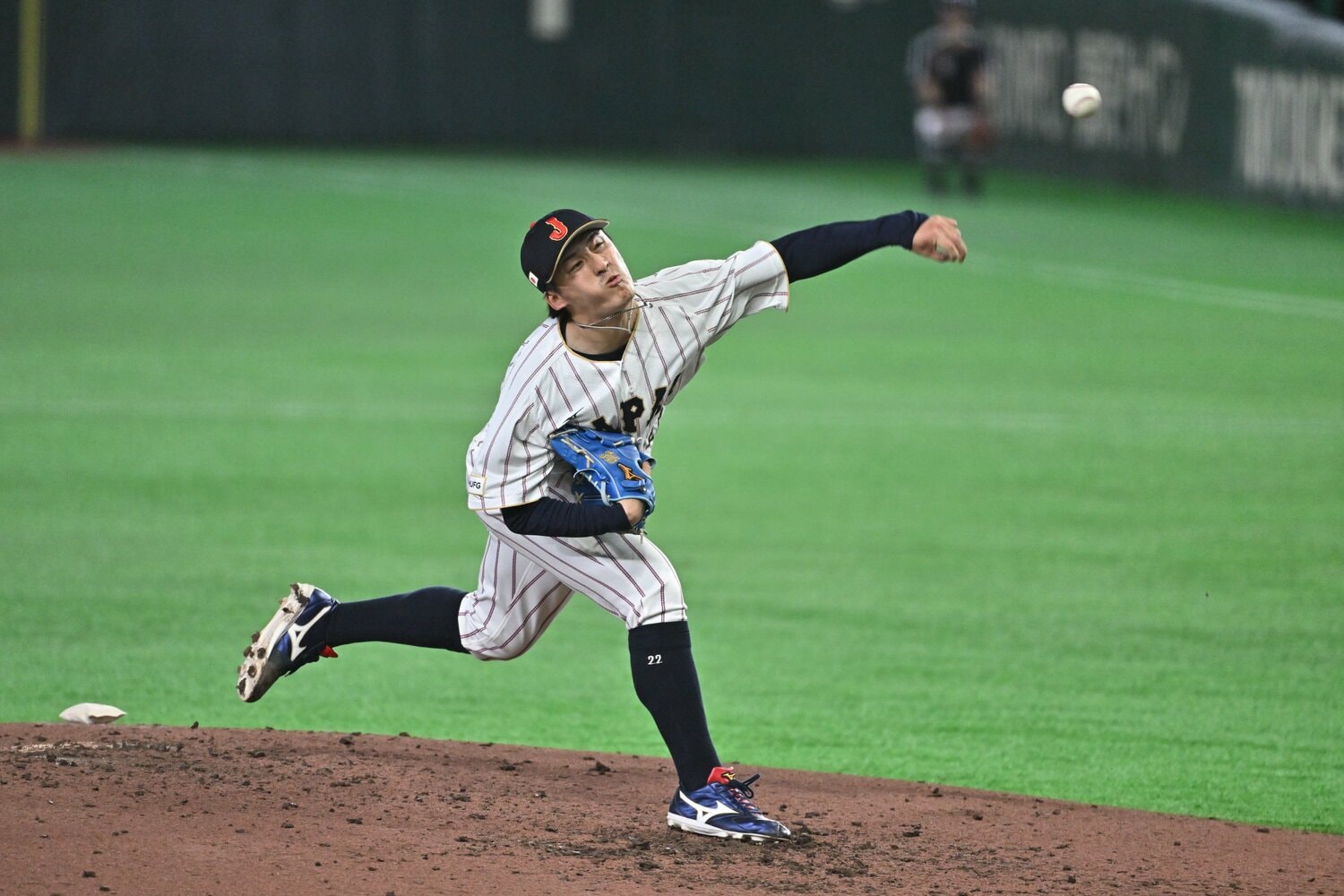 隅田は1失点したとはいえ、オーストラリア戦で好投を見せた　©Hideki Sugiyama