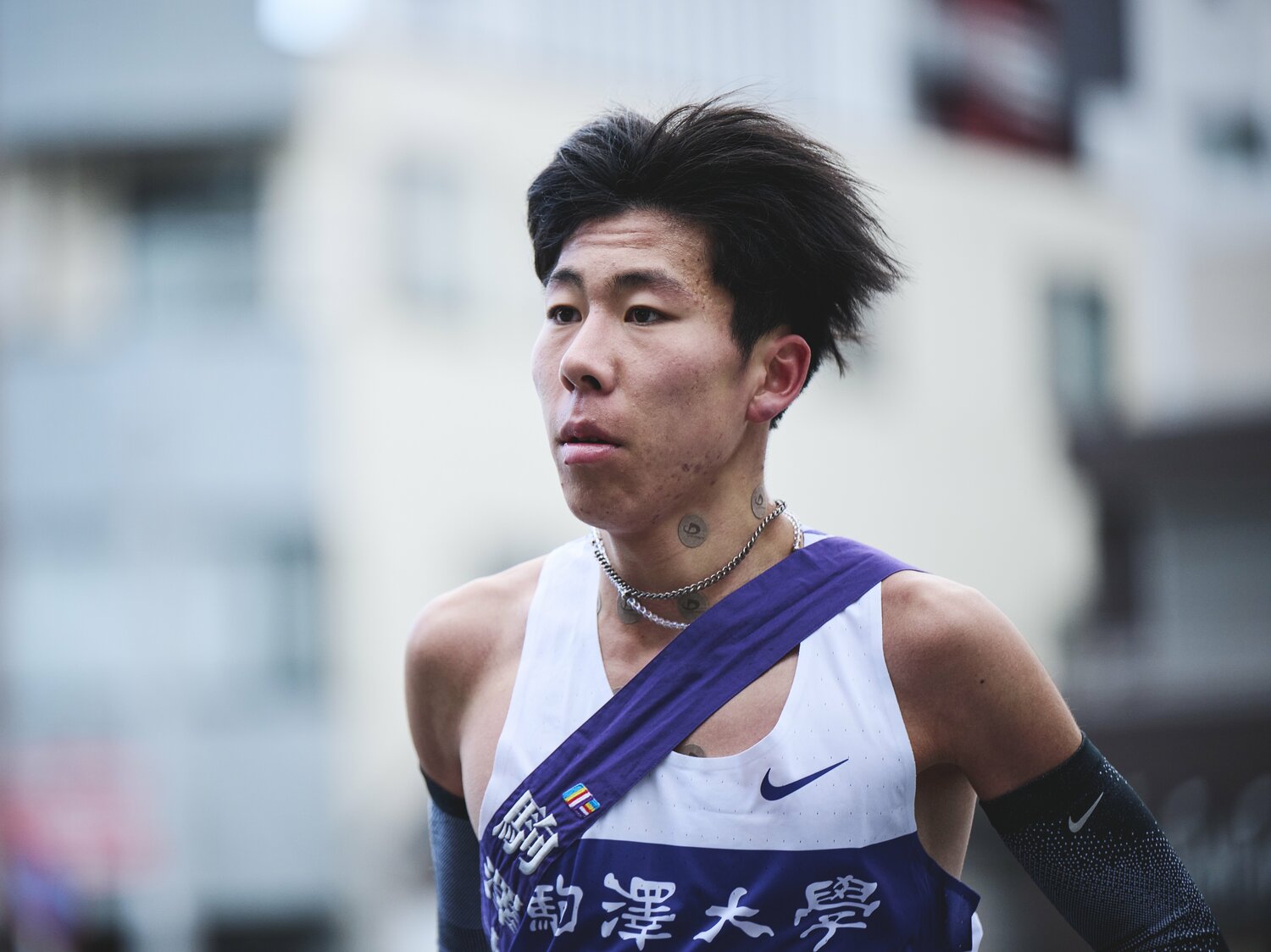 今年の箱根駅伝では2区で驚異的な走りを見せた田澤　©Yuki Suenaga