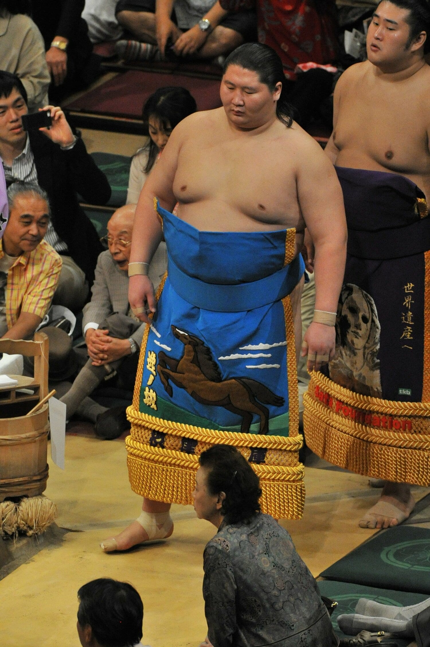 元関脇の逸ノ城もアメリカで俳優として活躍中　©BUNGEISHUNJU