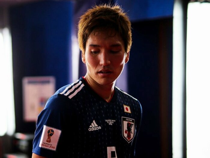 原口元気は欲求と折り合いをつける。セネガル戦、勝利と攻撃と対応力を。＜Number Web＞ photograph by Getty Images