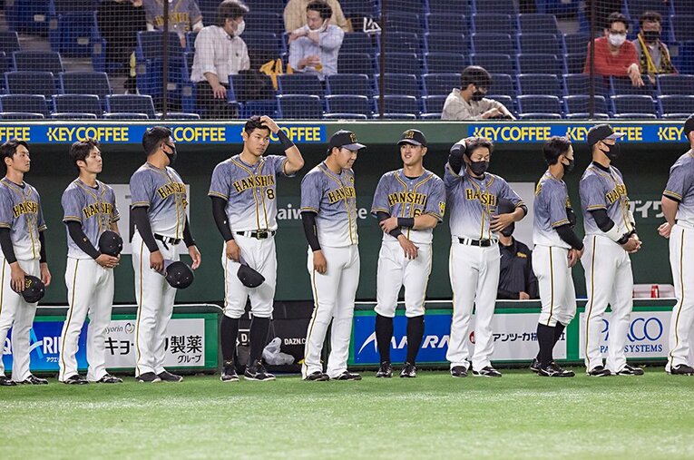 近本やサトテル、大山……首位阪神の主力選手、パーソナリティを再確認しよう！ ／ photograph by Kiichi Matsumoto