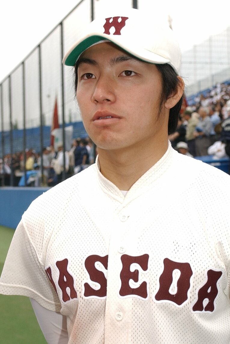 2003年、早稲田大・鳥谷敬の争奪戦が繰り広げられていた ©JIJI PRESS