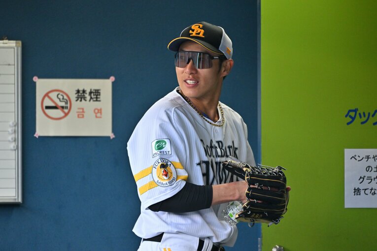 今季キャンプの様子（ソフトバンク柳田悠岐）　©Hideki Sugiyama