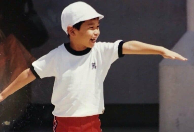 山内晶大の幼少期　（写真/母・純子さん提供）