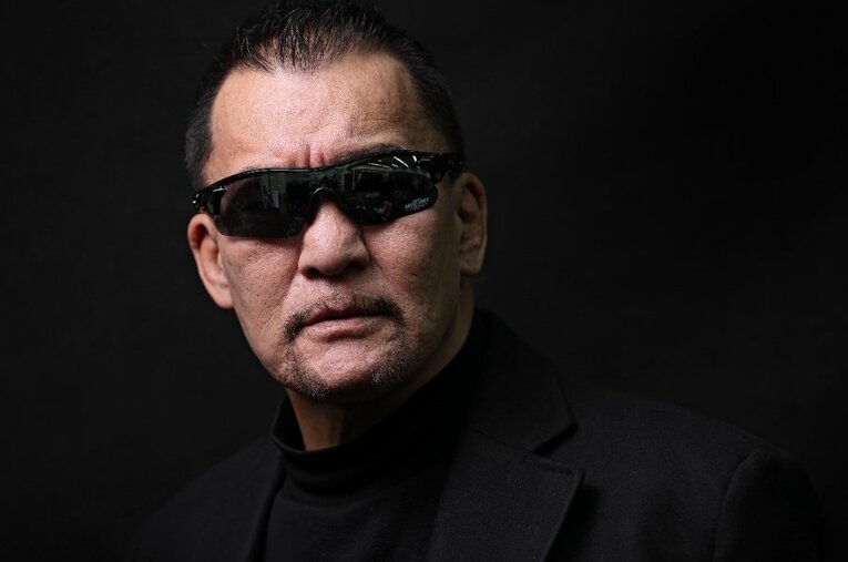 かつて闘魂三銃士としてともに戦った蝶野正洋が、同期でありライバルでもあった武藤敬司について赤裸々に語った　©Shigeki Yamamoto