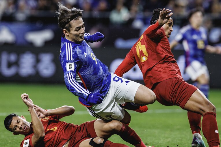 ミャンマー戦（W杯アジア2次予選）　©︎Kiichi Matsumoto