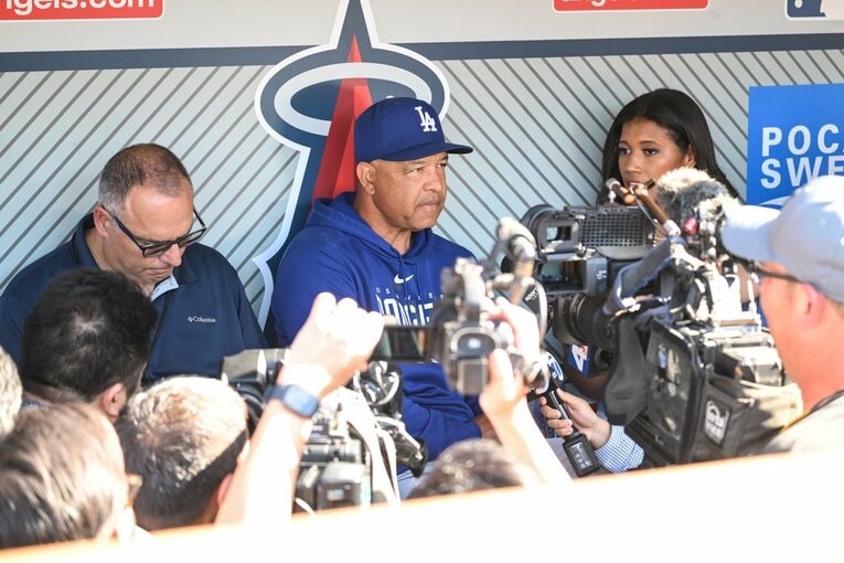 ドジャースのデーブ・ロバーツ監督 ©Nanae Suzuki