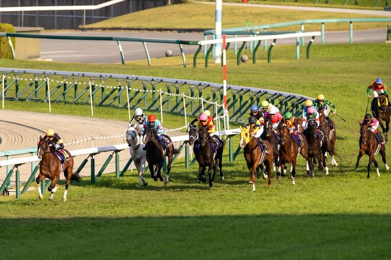 抜け出したアスクビクターモア。ボルドグフーシュの猛追を鼻差でしのいだ
