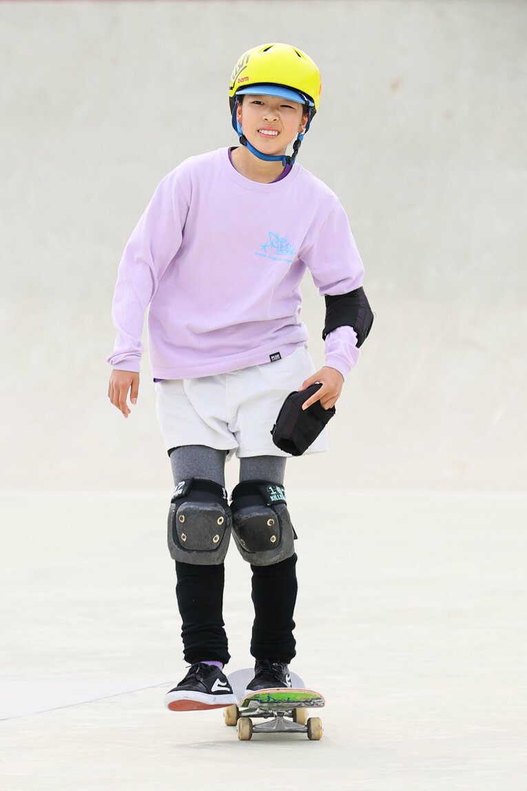 2012年、12歳中学1年の吉沢恋　©AFLO