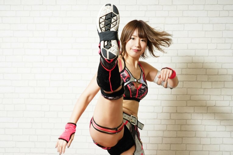 フェリス卒“スターダムの貴婦人”桜井まいが内に秘めた狂気と変身願望「女子プロレス界のダース・ベイダーになりたい」《特別グラビア》(9)