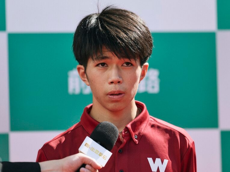 大学駅伝デビュー戦を区間新記録で飾った新妻　©Yuki Suenaga