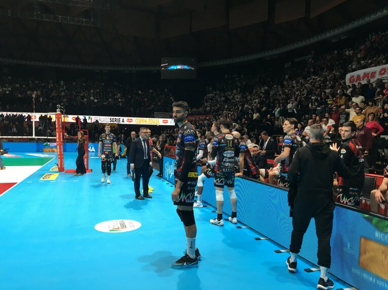 コッパ・イタリア準決勝 ペルージャvs.ベローナ　©︎Takashi Yuge