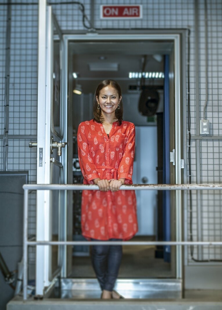 宮里藍（2014年インタビュー）　©Takuya Sugiyama