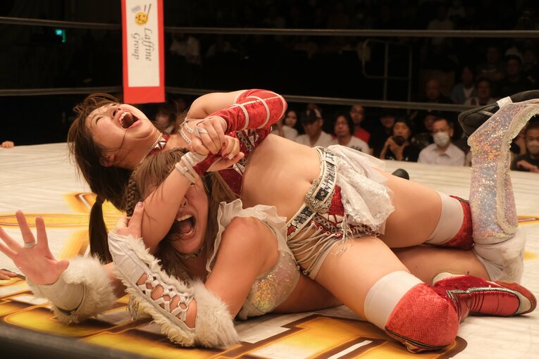 マリーゴールドの女子プロレスラー・桜井麻衣　©Norihiro Hashimoto