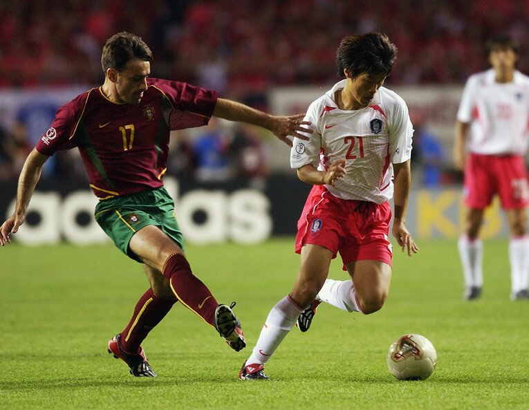 2002年W杯では韓国と対戦したパウロ・ベント©Getty Images