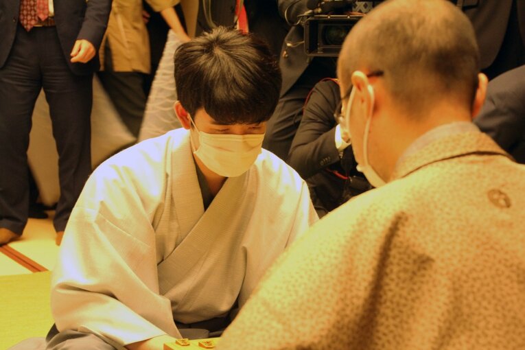 第81期名人戦第1局　©NumberWeb