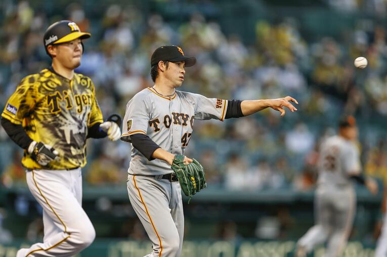 阪神と巨人のゲーム差は現状で「2.0」だ　©Kyodo News