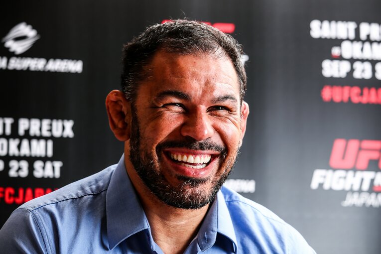 2017年9月、UFCのアンバサダーとして来日したノゲイラ