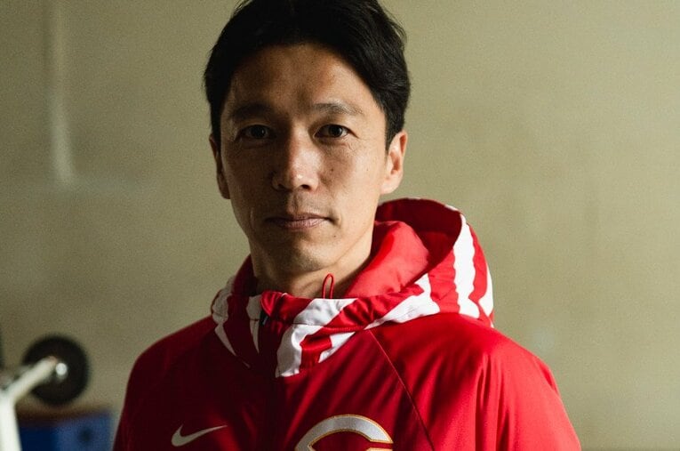 中大・藤原正和監督。箱根駅伝から3週間が経ち、NumberWebのインタビューに応じた ／ photograph by Wataru Sato