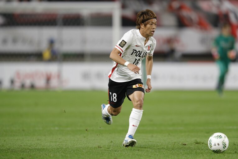 浦和時代の駒井善成（2016年チャンピオンシップ）©︎Kiichi Matsumoto