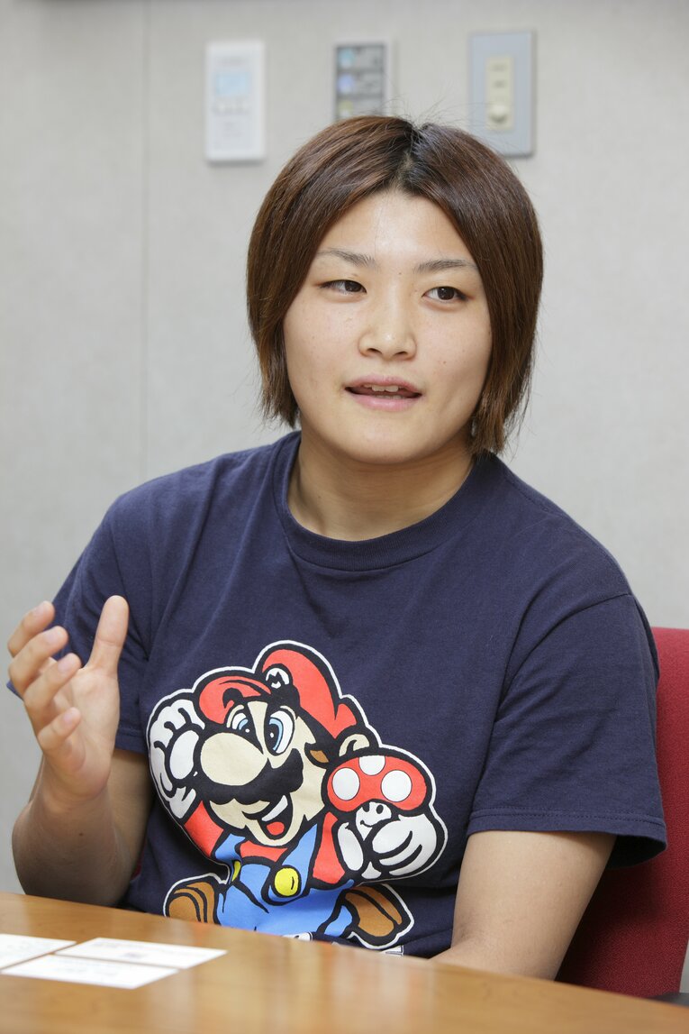 2008年北京五輪後の伊調馨　©Shigeki Yamamoto