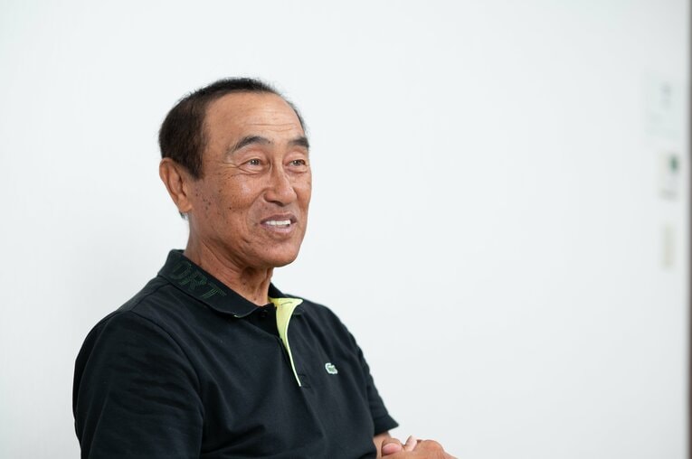 広岡達朗との猛特訓で水谷新太郎はレギュラー格にまで成長した　©Tadashi Hosoda