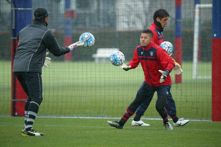FC東京時代の秋元陽太　©︎J.LAEGUE