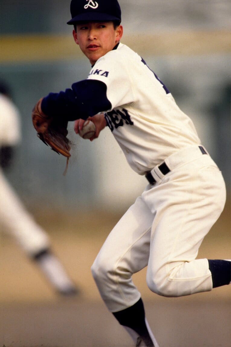 PL時代の立浪　©Katsuro Okazawa/AFLO