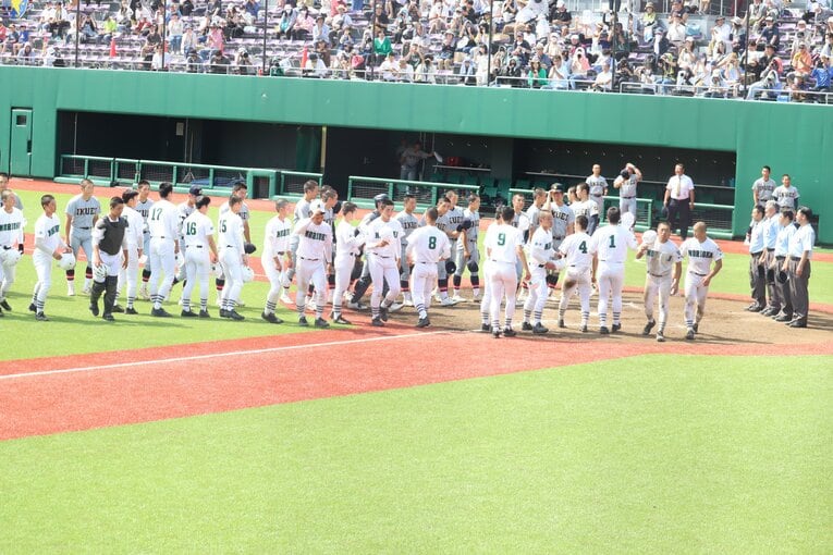 仙台育英との準決勝は0-3で敗れた ©Genki Taguchi