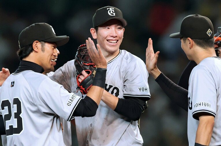 阪神戦で史上89人目となるノーヒットノーランを達成した巨人の戸郷翔征。その活躍とは裏腹に、高校時代のドラフトでは決して高評価ではなかった ／ photograph by JIJI PRESS