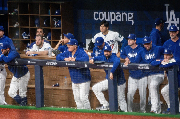 【開幕2戦目／21日】水原氏がいない試合…大谷翔平とドジャースの様子　©Nanae Suzuki