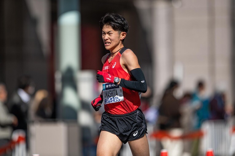 昨年のブタペスト世界陸上で12位だった山下一貴（駒大→三菱重工）は、その後調子を上げきれなかった　©Nanae Suzuki