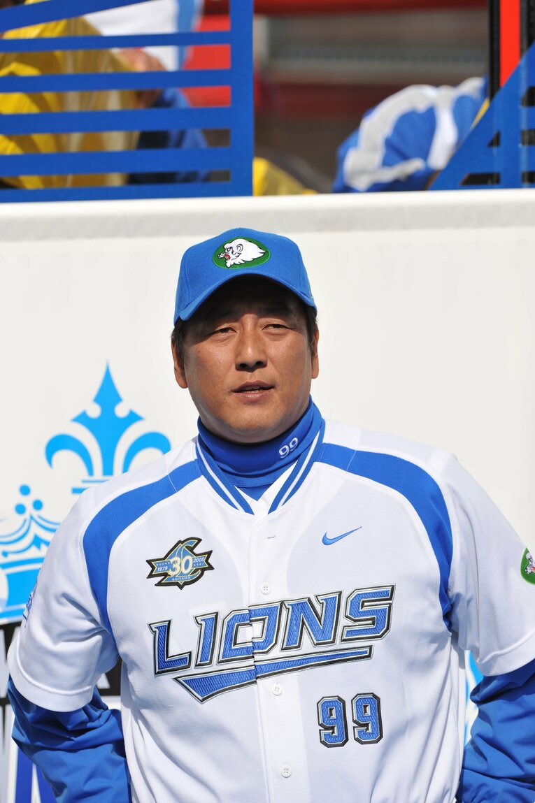 2008年撮影、西武監督時代　©Hideki Sugiyama