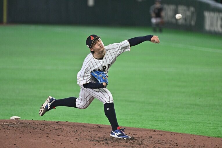 隅田は1失点したとはいえ、オーストラリア戦で好投を見せた　©Hideki Sugiyama