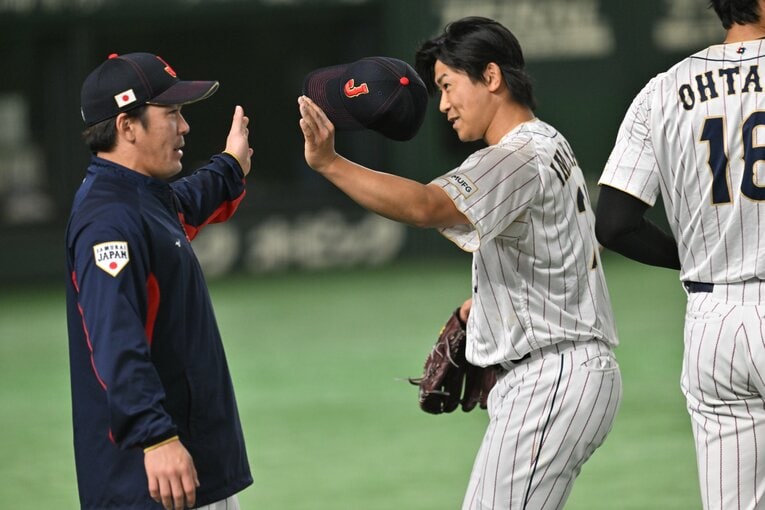2023年WBC韓国戦の今永　©Naoya Sanuki