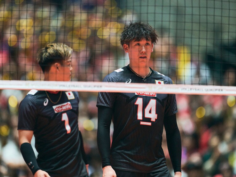 石川祐希（パリ五輪予選トルコ戦）©︎Yuki Suenaga