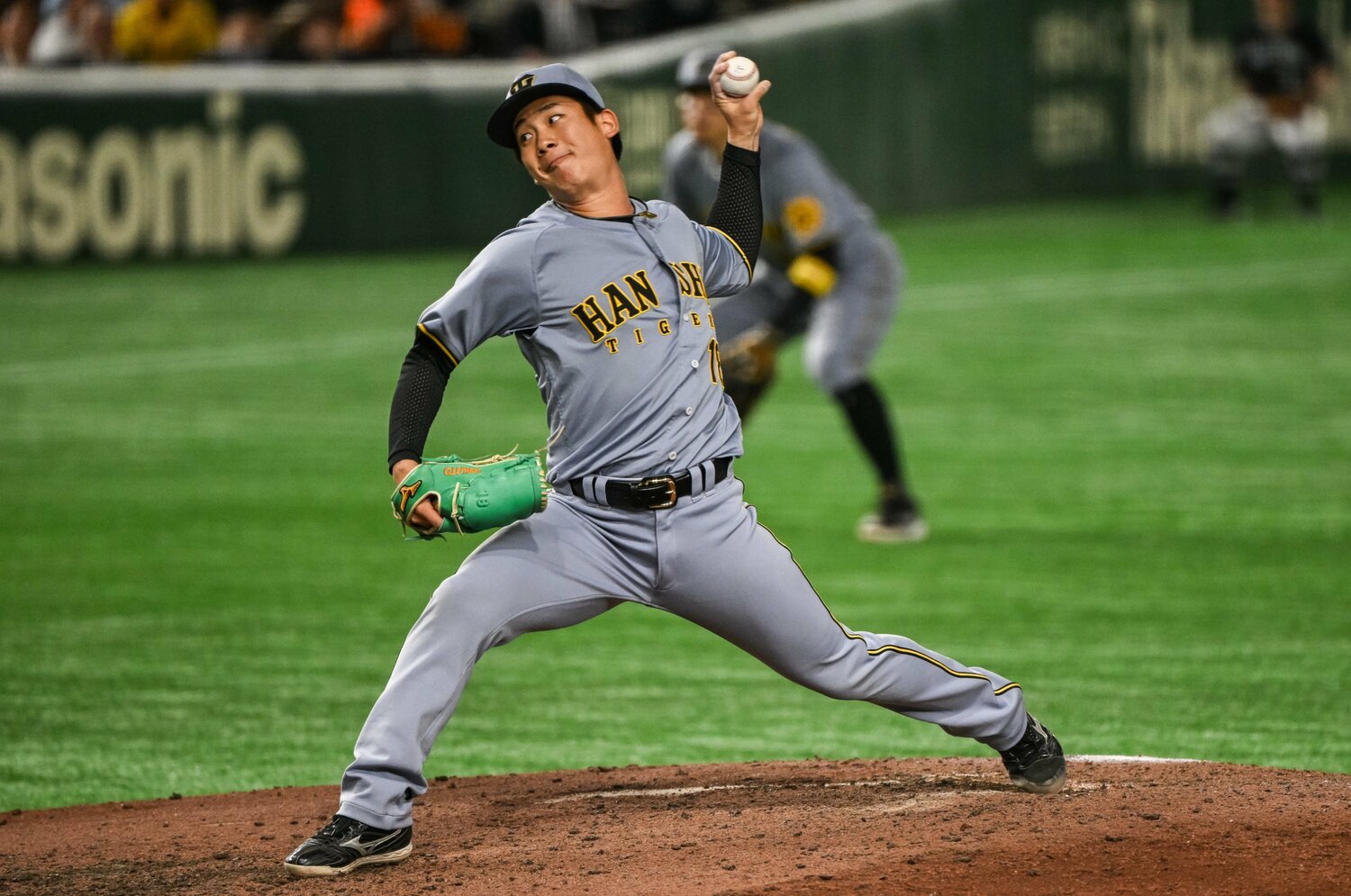 阪神・伊原は開幕当初は救援だったが先発となって以降も好投している　©Nanae Suzuki