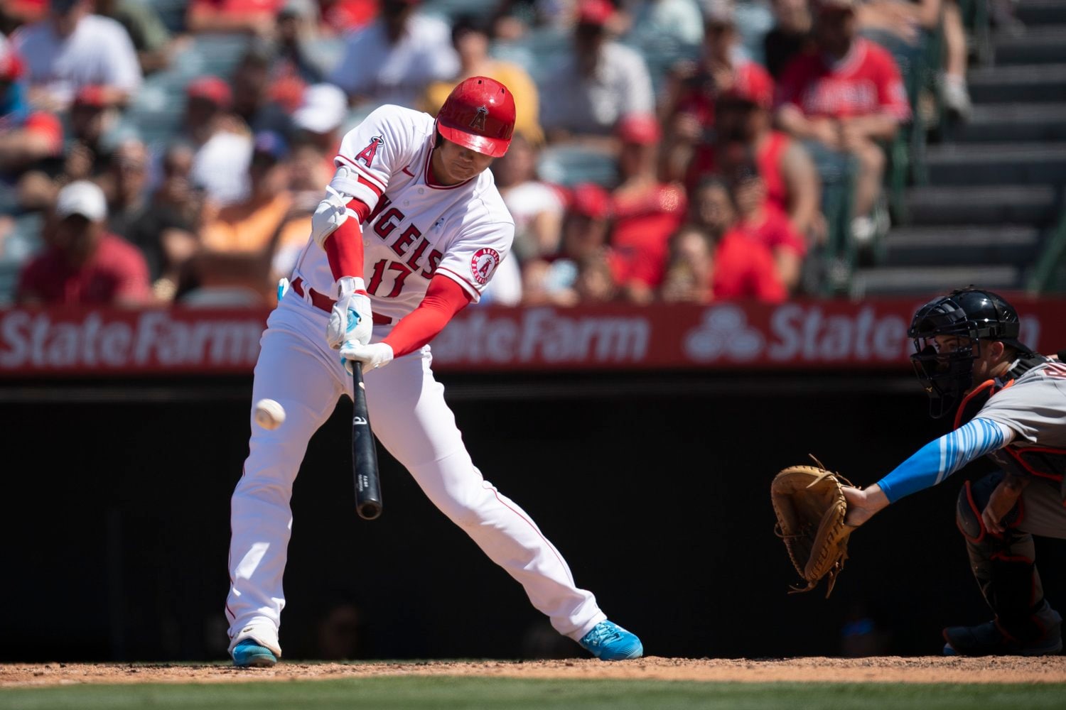 大谷翔平のホームラン量産 これまでと何が違う 数字から浮かぶ 2つの超才能 イチロー並みのバントヒット率 Mlb Number Web ナンバー