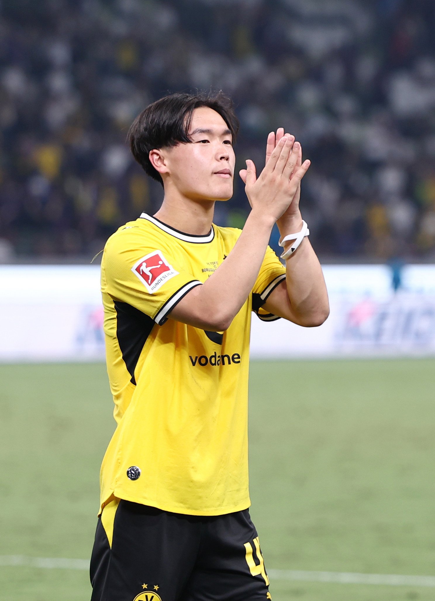 今夏、ガンバ大阪からドルトムントに移籍した山本　©JIJI PRESS