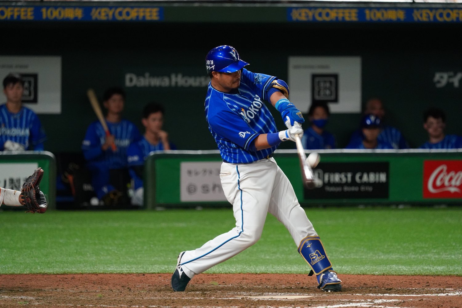 同じ右打者の宮崎からも助言をもらったという（2020年撮影）©Hideki Sugiyama