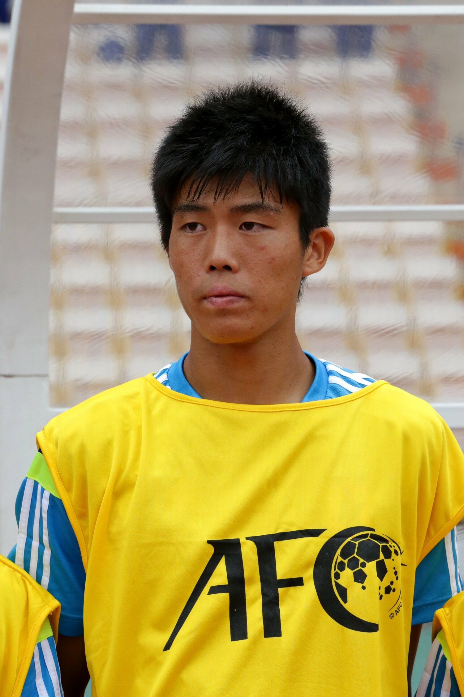 写真は2014年7月のU-17日本代表で（冨安が15歳、高1のとき） ©AFLO