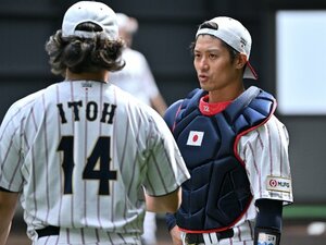 WBC“失意のベスト8”のウラで…阪神・坂本誠志郎32歳が背負っていた“ある思い”「きっしゃん（岸田行倫）のことを今でも考える」知られざる捕手陣の絆